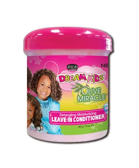 African Pride Dream Kids Olive Miracle Detangling Moisturizing Leave In Conditioner
