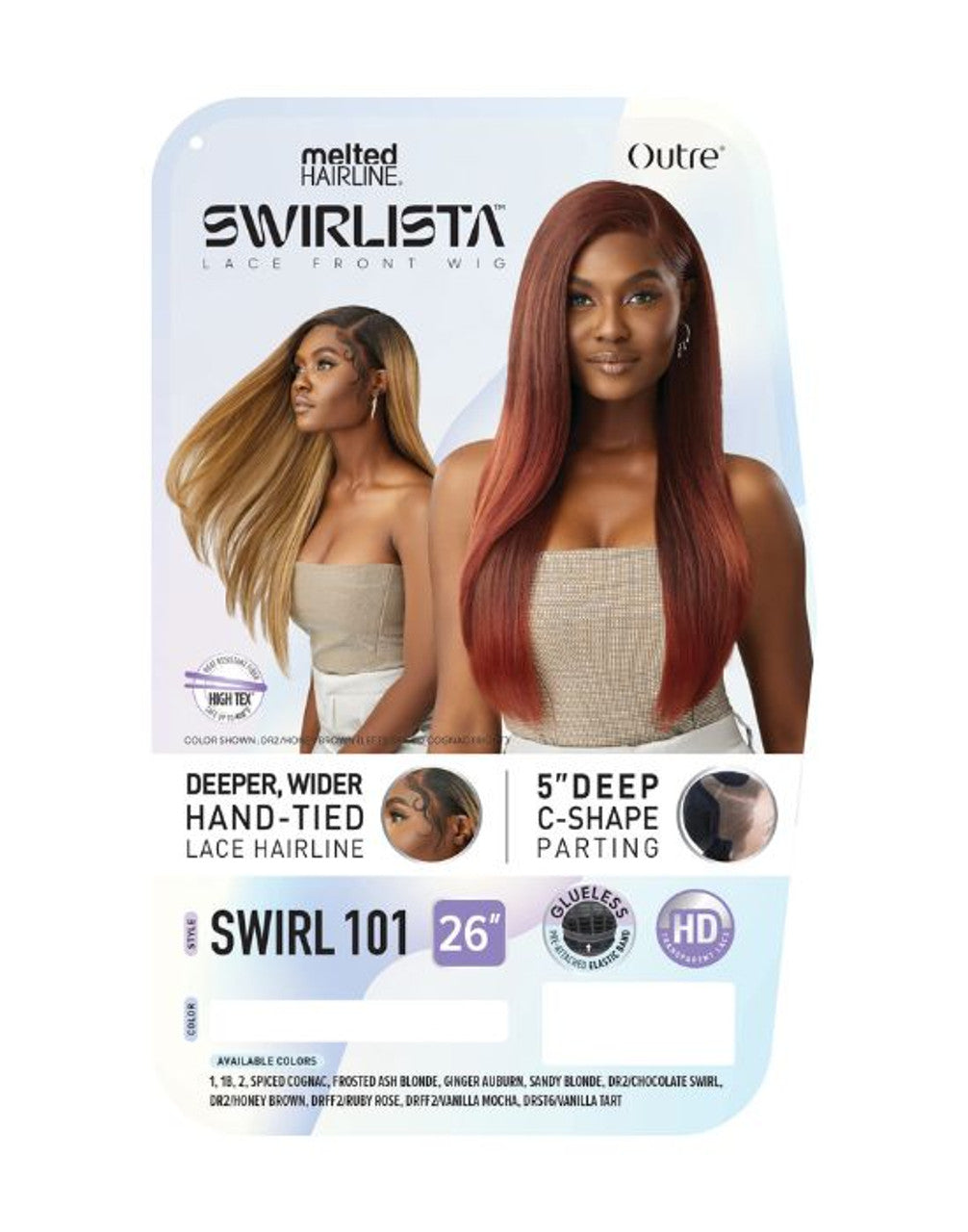 Melted Hairline Swirlista - Swirl 101