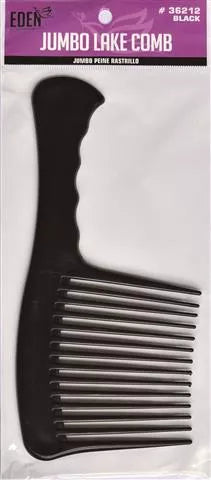 Eden: Jumbo Rake Comb Black