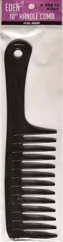 Eden: Jumbo Handle Comb Black