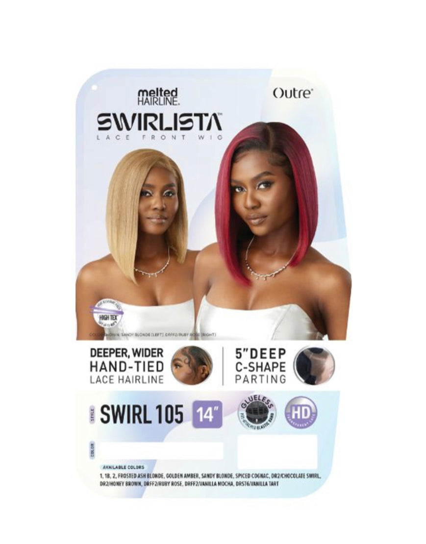 Melted Hairline Swirlista - Swirl 105