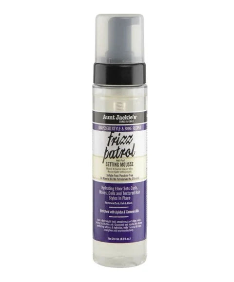 Aunt Jackies Frizz Patrol Anti Proof Setting Mousse