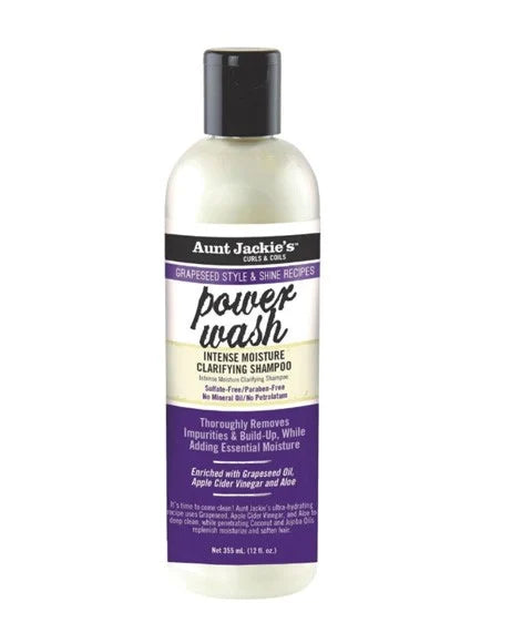 Aunt Jackies Power Wash Grapeseed Shampoo