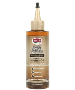 African Pride Black Castor Miracle Hair And Scalp Sealing Oil