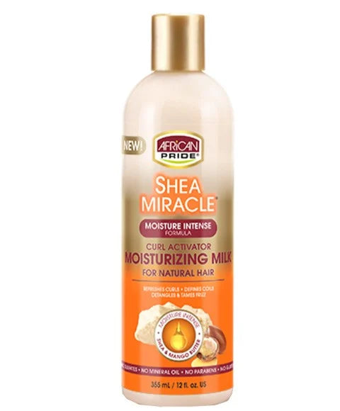 African Pride Shea Butter Miracle Milk Curl Activator