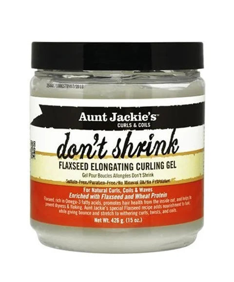 Aunt Jackies Don’t Shrink Flaxeed Elongating Curling Gel