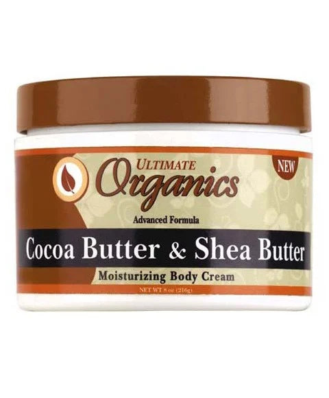 Ultimate organics cocoa butter and shea butter cream