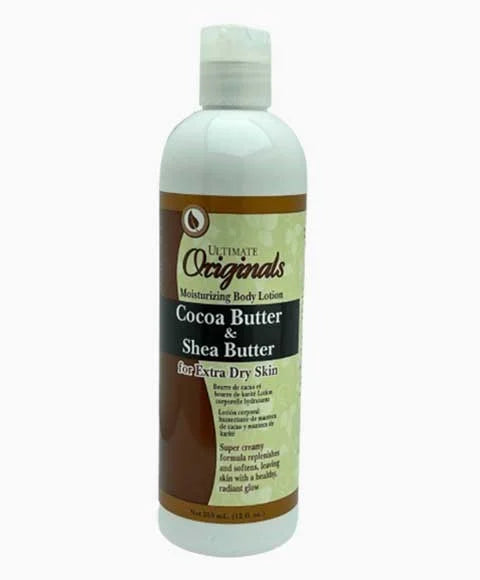 Ultimate organics cocoa butter and shea butter lotion