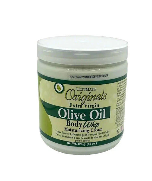 Ultimate organics olive oil body whip moisturising cream