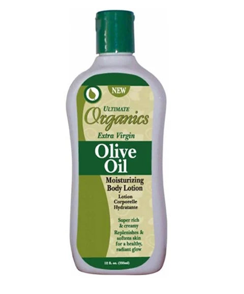 Ultimate organics olive oil moisturising body lotion