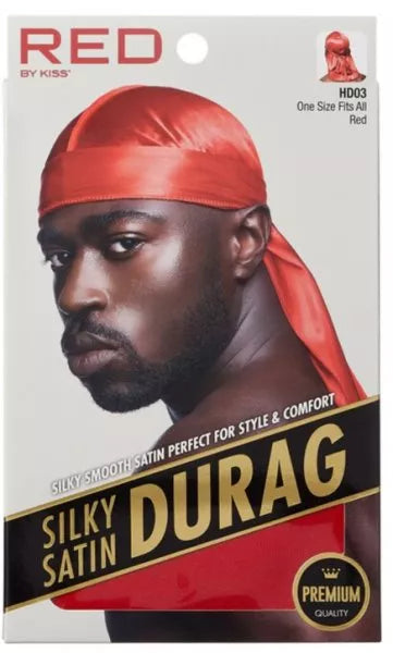 RED By Kiss: Silky Satin Durag - Red