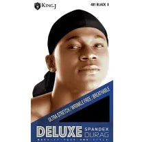 King J: Deluxe Durag - Black