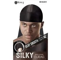 King J: Silky Durag - Black