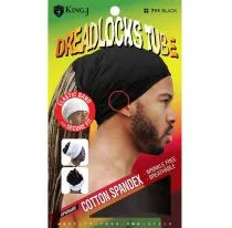 King J: Dreadlocks Tube - Black