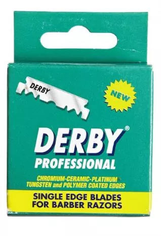 Derby: Single Edge Half Blades *Green* (100's)